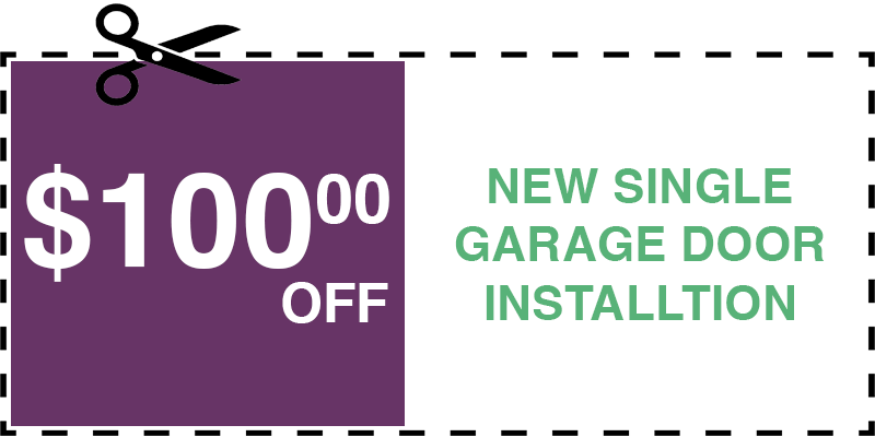 100 off garage door repair coram